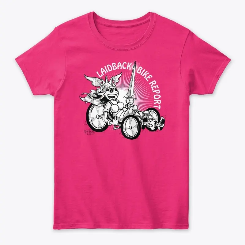 Nina Paley Design-Woman Trike Warrior